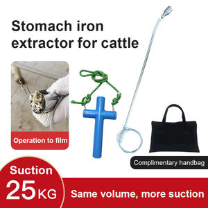 Longermay - Extractor Magnético de Hierro para Ganado, Equipo para Vacas y Caballos, 8 kg, 25 kg, Aparato para Extracción de Cuerpos Extraños del Estómago del Ganado - Product Image 6