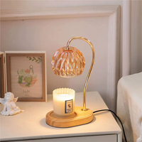 Lampe chauffe-bougie électrique à intensité variable pour cire fondue, pots de bougies, brûleur d'aromathérapie, diffuseur de parfum, décoration d'intérieur