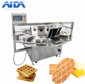 เครื่องทำวาฟเฟิล 15 หัว รุ่น AD สายการผลิตวาฟเฟิลนุ่มอัตโนมัติ เครื่องทำวาฟเฟิล อาหารว่าง - Product Image 6