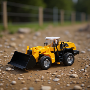 Ruspa Bulldozer de Metal Fundido a Presión de 21 cm con Cuchara Móvil para Niños de 3+ Años - Product Image 1