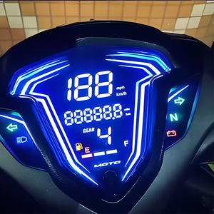 Velocímetro LCD ABS de Malasia de alta calidad, medidor digital fácil de instalar para SRL115 FI LAGENDA 115Z - Product Image 3