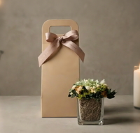Boîtes en carton pour emballages cosmétiques avec laminage mat, boîtes pliantes pour échantillons de parfum, adaptées aux crèmes pour le visage et aux plantes en pot