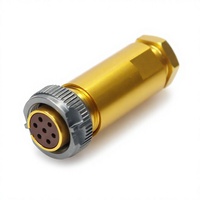 Connecteur électrique circulaire 12V PC/PY04 - Contact en cuivre - Prise PC-4/7/10/19/32/50T/Z - Prise standard russe