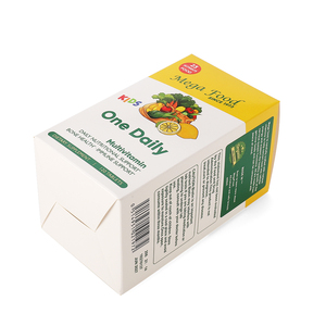 Giao Hàng Nhanh Chóng Tùy Chỉnh Phân Hủy Sinh Học Y Tế Sản Phẩm Y Học Bao Bì Thẻ Hộp Gấp Các Tông Màu Trắng Y Học Giấy Hộp - Product Image 3