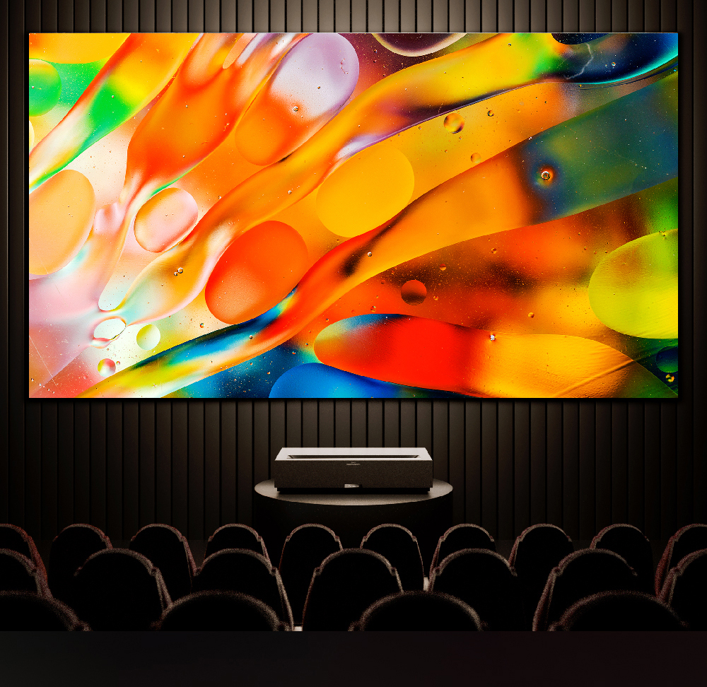Máy Chiếu Laser Formovie T1 4K UHD Phiên Bản Toàn Cầu 2800 ANSI Lumens Android 11.0 TV Beamer Wifi 6.0 Rạp Hát Tại Nhà