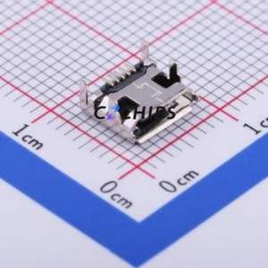 U-MICRM05P-BF12 USB Connector SMD Connector ( Connector Type: Micro-B )( Protocol Standard: USB 2.0 )( Gender: Female ) - Product Image 1