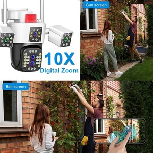 <span class=keywords><strong>Caméra</strong></span> PTZ multi-objectifs haute vitesse IPC360 pour la maison, 4K, 4 objectifs, WiFi, IP66, étanche, panoramique, navigation 3D, <span class=keywords><strong>compatible</strong></span> avec le cloud et <span class=keywords><strong>Alexa</strong></span> - Product Image 6