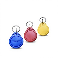 Guangbao ZY-K026 Mini-ID Fudan ICM1 Chip NFC RFID Zugangskontrollkarte für Zodiac Community Besitzer und Mitglieder mit Blauem Magnetstreifen