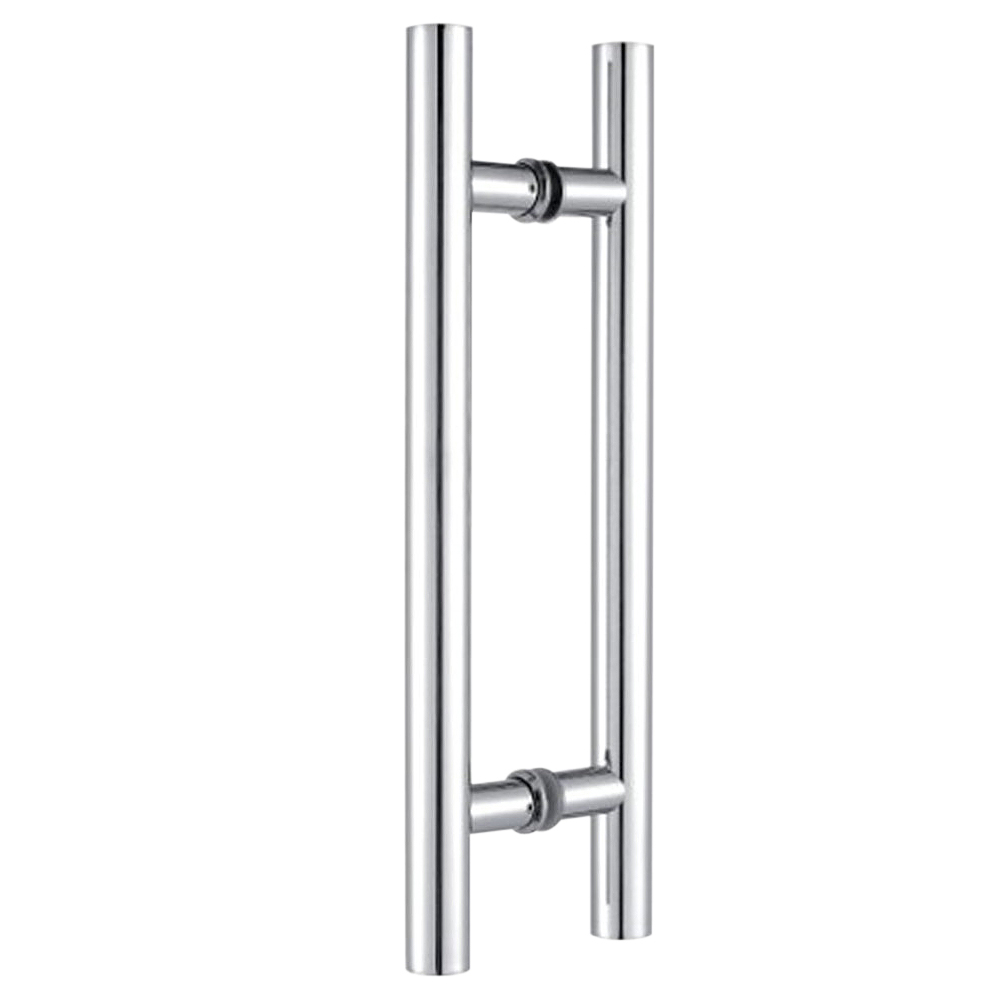 custom sizes home office hotel department glass wooden gate use durable 304 stainless steel handle door
