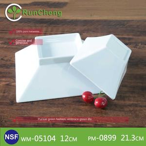 三聚氰胺中式方碗，环保耐用，轻便防刮，适合酒店餐饮 - Product Image 5