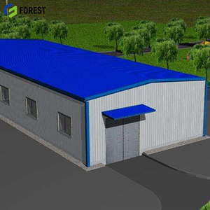 27.5Mx10.5Mx5.0M Prefab Steel Structure Building Warehouse Workshop - Product Image 2