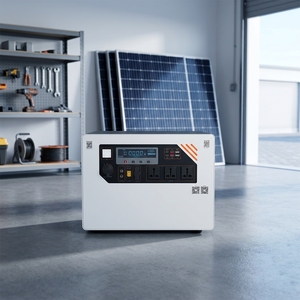 Portable Solar Power Station Jump Home Use <b>Battery</b> Pure Sine Wave Indoor Bank - Product Image 3
