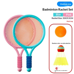 Kit de raquettes de <span class=keywords><strong>badminton</strong></span> de haute qualité pour tout-petits, raquette de tennis préscolaire, jouet de sport d'extérieur pour enfants, jardin, aire de jeux, exercice - Product Image 6