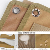 Tapis de camping pliable imperméable et écologique, antidérapant, en tissu Oxford, pour l'extérieur, couverture de sol portable, matelas de pique-nique et de couchage tout-en-un