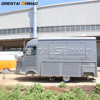 Camion de restauration mobile entièrement équipé pour la vente de nourriture rapide en Europe