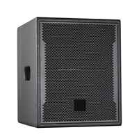 Gooermi L15S Caja de Altavoz Subwoofer Profesional de 15 Pulgadas y 600W, Altavoz de Audio de Bajos de Alta Potencia para Sonido de Escenario