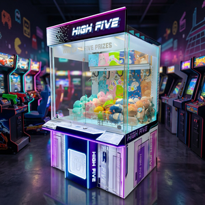 High Five Crane <b>Machine</b> 5 Claws Coin Operated Prize Redemption Arcade <b>Machine</b> Commercial <b>Amusement</b> Equipment for kids Game - Product Image 4