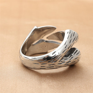 Anillo de Garra de Animal de Acero Inoxidable para Hombre, Estilo Punk, Diseño Geométrico Retro, Color Plateado, Joyería de Regalo Dongguan 213010 - Product Image 3