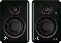 Moniteurs multimédias Runningman Mackie CR3-X Series 3,5 pouces, son de qualité studio professionnelle, connectivité filaire, audio stéréo