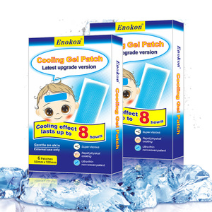 Cooling Paste Ice Baby Natural Herbal para Cool <span class=keywords><strong>Gel</strong></span> Patch Hot & Cold Packs para Crianças - Product Image 2