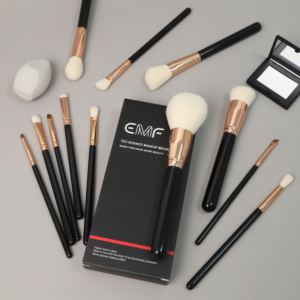 12-PCS ensemble de pinceaux de maquillage professionnel avec correcteur marque privée gros visage pinceaux de maquillage boîte emballage - Product Image 2