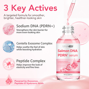เซรั่ม Atoany Salmon DNA PDRN ผสมเปปไทด์และไนอะซินาไมด์ คอมเพล็กซ์ ช่วยให้ผิวเปล่งประกายอย่างเป็นธรรมชาติ บำรุงผิวชุ่มชื้นและกระชับ เหมาะสำหรับทุกสภาพผิว - Product Image 2