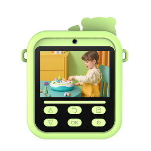 Kamera Mainan Anak untuk Anak Perempuan Balita Kamera Digital Anak Lucu Kartun 4K HD Printer Instan Mini Kamera CMOS MicroSD 2.4 Inci - Product Image 6