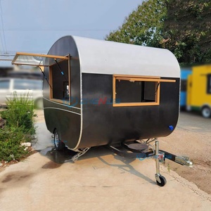 High Quality Mobile Hot Dog <b>Carts</b> Snack Dining Truck for Sale Street Quality Traction Trailer for <b>Candy</b> Food - Product Image 6