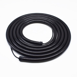 Màu Đen 360 độ Neon dây 24VDC Trắng CCT RGB RGBW rgbcct địa chỉ ma thuật màu sắc Silicone không thấm nước Neon dải - Product Image 1