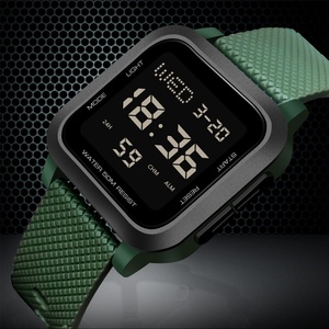 Men's Sport Digital <b>Watch</b> Hot in Russia Market Fashionable LED Display Electronic Wrist <b>Watch</b> Cheaper Plastic Band - Product Image 1