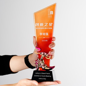 Trofeo de Cristal, Medalla de Vidrio Grabada con Láser, Impresión Digital, Duradera, Suministros para Premios de Conferencia, Regalo Empresarial 12345 - Product Image 3