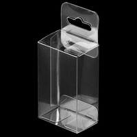 Boîte d'emballage en plastique transparente personnalisée pour leurre de pêche boîtes en plastique PVC PET transparent