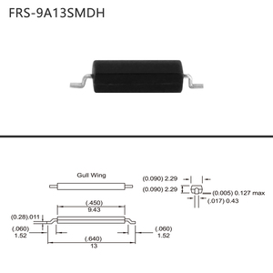 HKFAST FRS-9A13SMDHSFA อายุการใช้งานยาวนาน ตอบสนองรวดเร็ว และมีประสิทธิภาพทางไฟฟ้าที่เสถียร หุ้มด้วยพลาสติก - Product Image 3