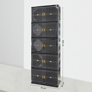 สมาร์ทบ็อกซ์ ฟิต 10 ชั้น ดีไซน์หรูหราและใช้งานได้หลากหลาย เหมาะสำหรับห้องนอนของคุณ มอบโซลูชันการจัดเก็บที่มีสไตล์ - Product Image 3