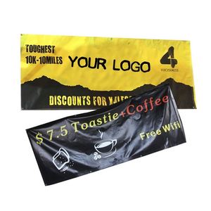 Bannière publicitaire extérieure en vinyle PVC personnalisée, très demandée, pour la publicité extérieure - Product Image 1