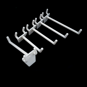 Retail Shop Racks Hanging Wall <b>Hook</b> Supermarket Wholesale <b>Plastic</b> Pegboard <b>Hooks</b> - Product Image 2