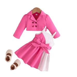 Yokids 2 pezzi/vestito neonata <span class=keywords><strong>6</strong></span> <span class=keywords><strong>mesi</strong></span>-4 anni manica lunga abito Sg abito da principessa Costume da <span class=keywords><strong>bambina</strong></span> - Product Image 1