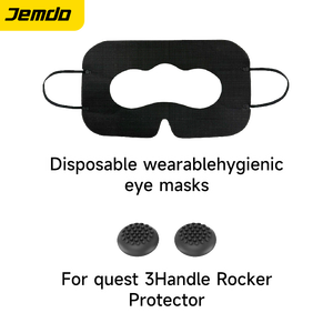 Housse de console Jemdo pour Meta Quest <span class=keywords><strong>3S</strong></span> VR, étui de protection en silicone souple, accessoire de console de jeu - Product Image 6