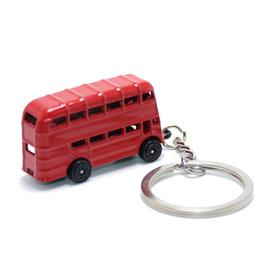 Porte-clés Bus rouge dhl à <span class=keywords><strong>Double</strong></span> pont en métal, 30 pièces, cadeaux Souvenir anglais, royaume-uni, breloque - Product Image 4