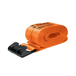 BOX 2 Sangle 4' x 9 m avec crochet plat pour treuil, TRUPER - Product Image 1