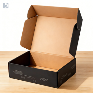 Boîte d'expédition en carton ondulé pour l'emballage, l'envoi postal, le déménagement et le stockage, boîte en carton économique avec faible MOQ pour les cadeaux - Product Image 3