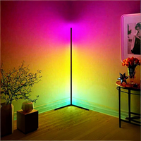 Lampe d'ambiance de jeu de style nouveau, lampe de sol intelligente à ambiance, salon, chambre à coucher, streaming en direct, lampe d'angle LED