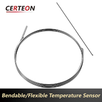 WRNK-131-1 PT100 RTD Temperature Sensor K Type Armored Thermocouple 500-1500mm Precision Probe