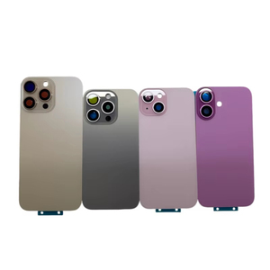 <span class=keywords><strong>Cover</strong></span> <span class=keywords><strong>Batteria</strong></span> per iPhone 14 Plus 15PM 16Pro 17 17PM, Sportello Posteriore in Vetro per <span class=keywords><strong>Apple</strong></span> con Foro per Lenti Fotocamera, Ricambio - Product Image 1