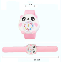 2023 nouveau bébé montre 3D dessin animé animaux enfants montres cadeau d'anniversaire 1-15 ans fille garçon enfants étude temps jouet montre horloge