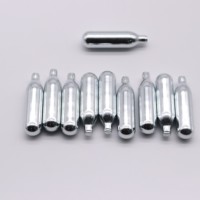DE RONG 12g Cartouche de CO2 non filetée rechargeable pour pistolet airsoft, fusil à billes, paintball - Échantillon gratuit