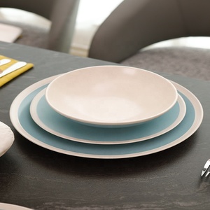 ชุดจานชามเซรามิกโบราณสำหรับงานเลี้ยงแต่งงานสไตล์จีนแบบเรียบง่าย เหมาะสำหรับใช้ในร้านอาหาร - Product Image 1