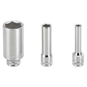 FERVI - BN4E4L011A 3/8 ''Toma de mano hexagonal profunda-EAN 8012667279271 HAND SOCKETS 3/8" - Product Image 1