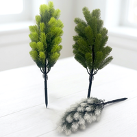 Plantes vertes artificielles simulées en pot, arbres de Noël, feuilles de pin et de cyprès, bonsaïs, décorations de l'Aïd el-Kebir et du Nouvel An chinois