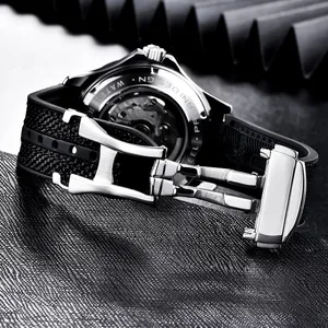 2020 nuova PAGANI DESIGN Degli Uomini Meccanici Della Vigilanza PD-1667 Uomini Di Lusso Automatico Vetro Zaffiro Impermeabile di Nylon Orologi Da Polso In Gomma OEM - Product Image 6